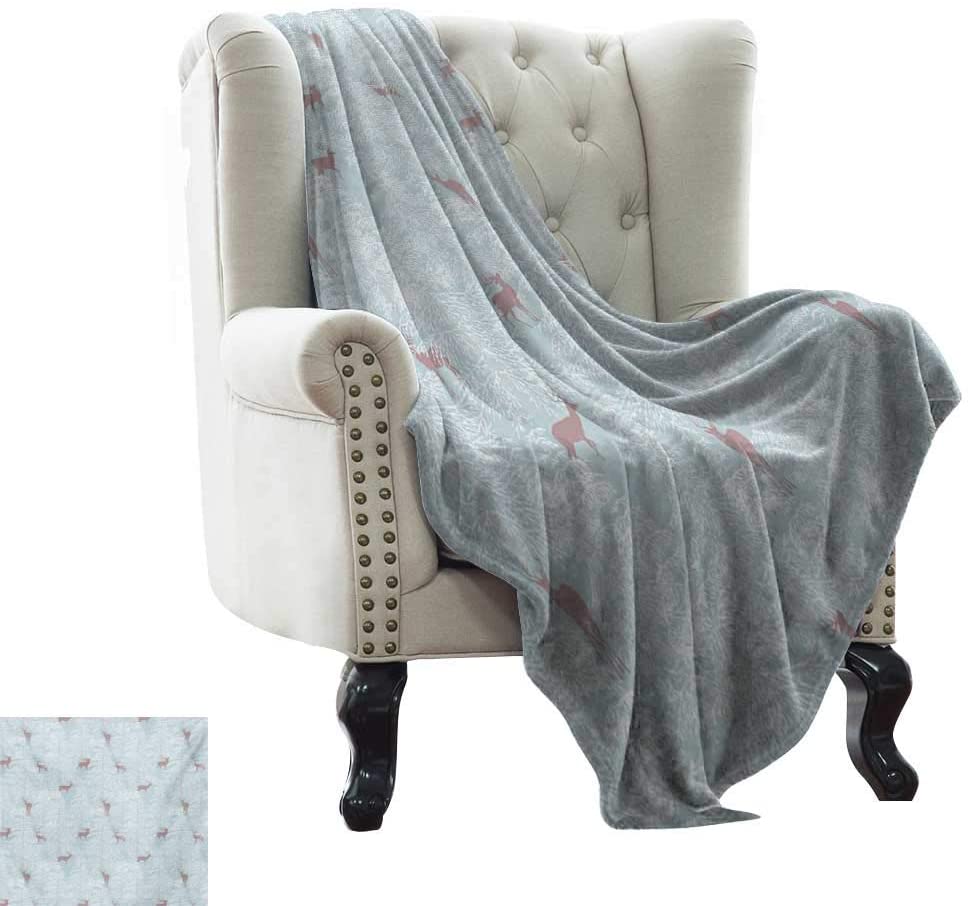 🔥 Free Download Amazon Patterned Blanket Deer Winter Forest Background