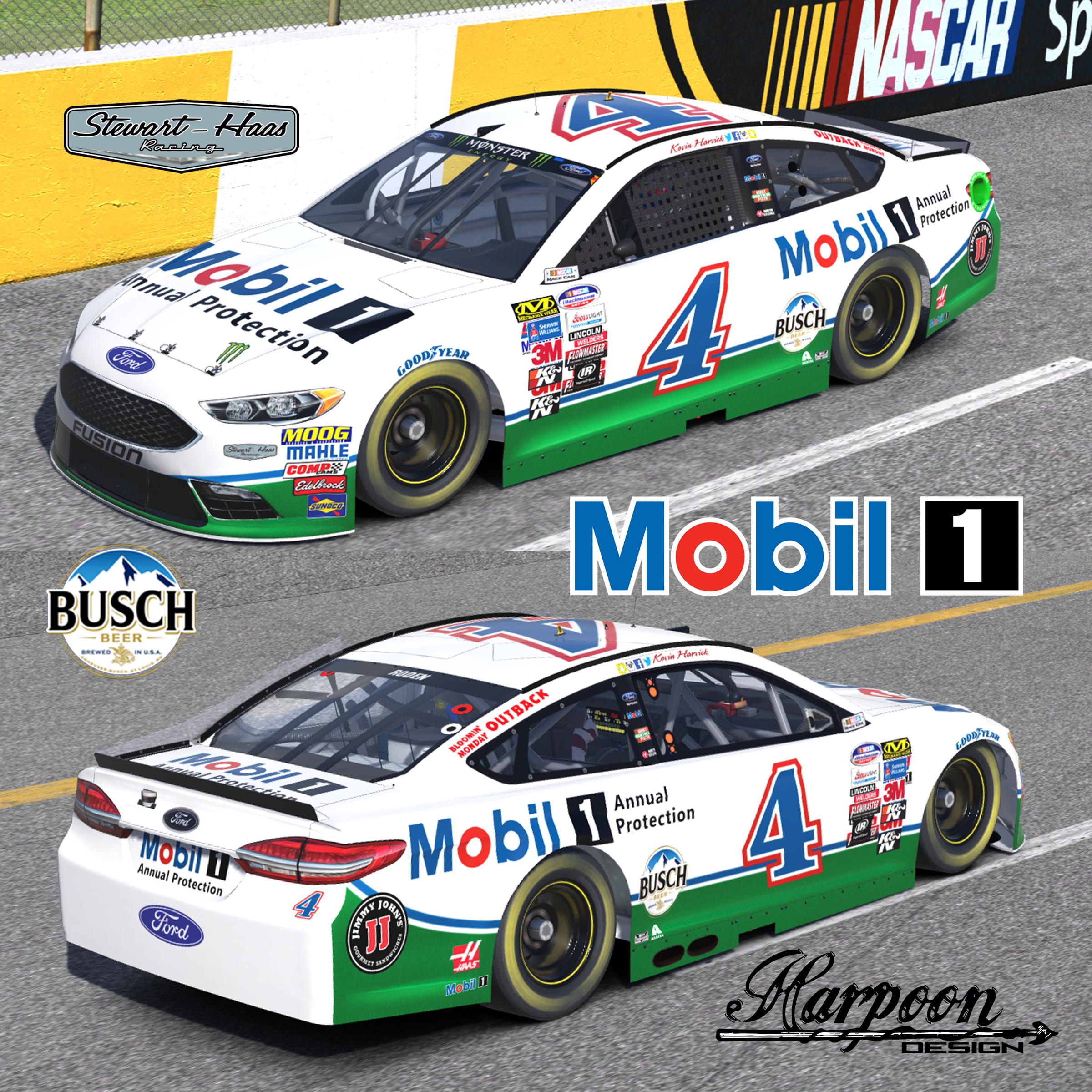 Kevin Harvick Mobil Annual Protection Ford By