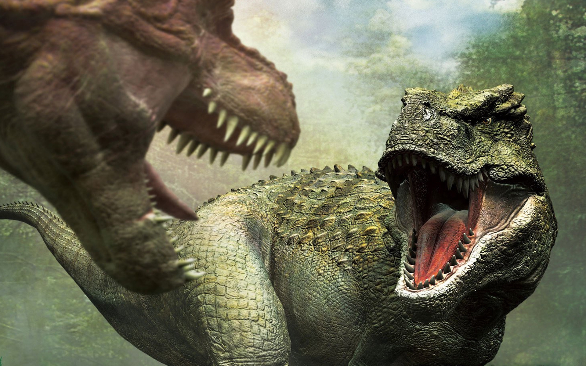 Dinosaurs Fight Wallpapers HD