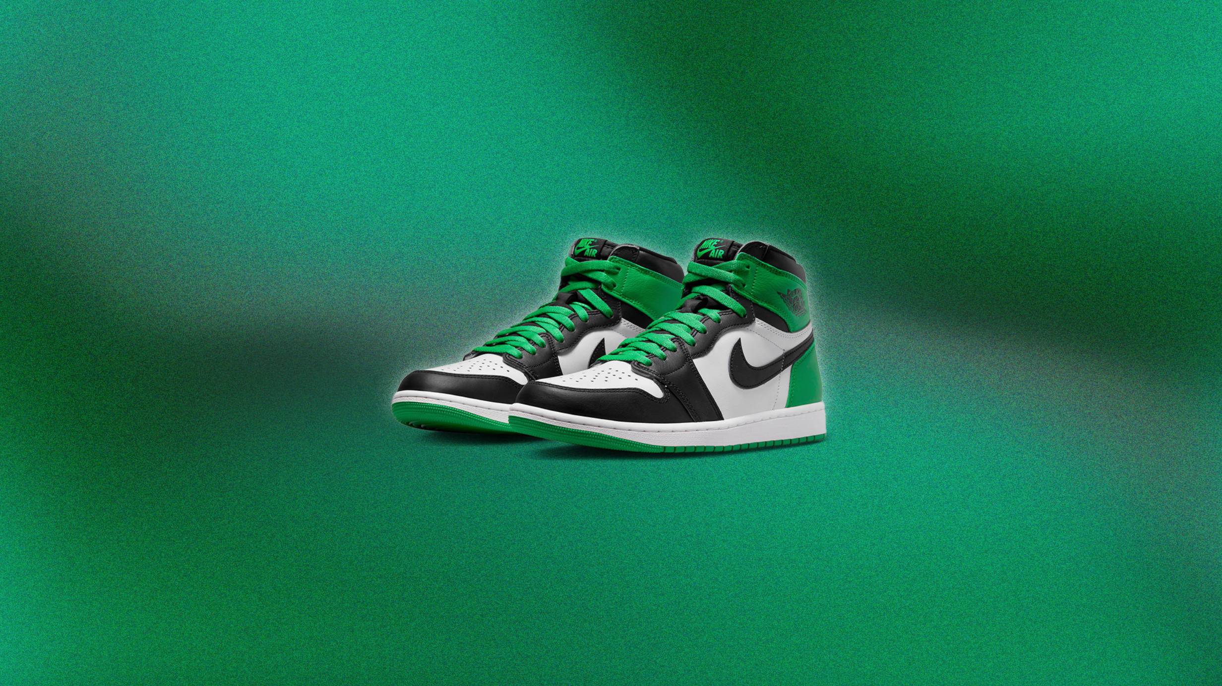 The Nike Air Jordan High Lucky Green Is Blood Brother To