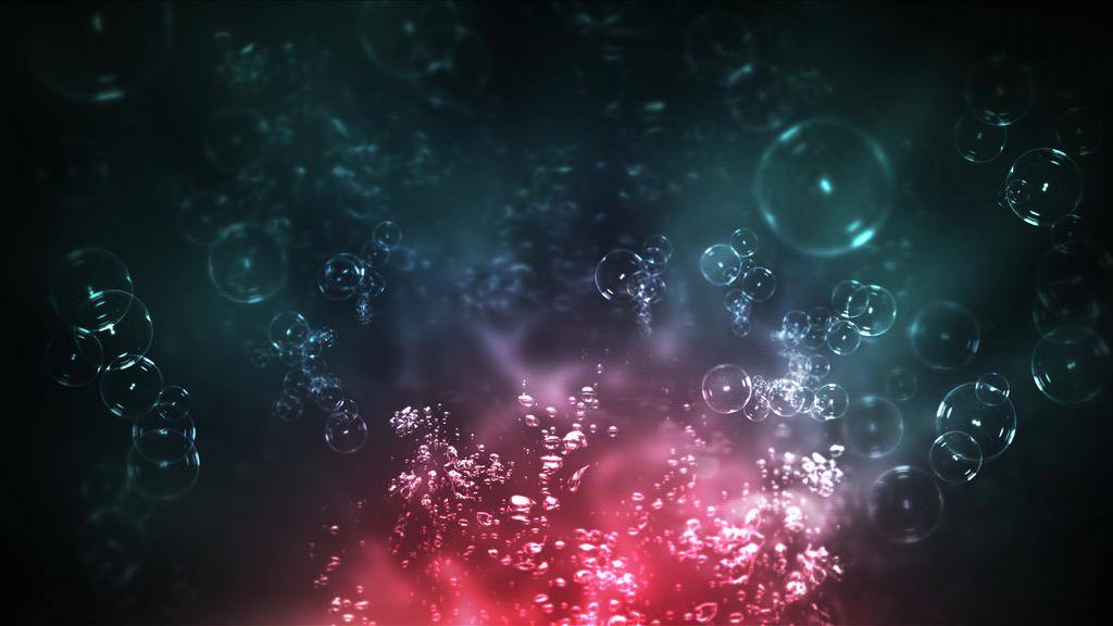 Bubbly Abstract Wallpaper By Whozzy94