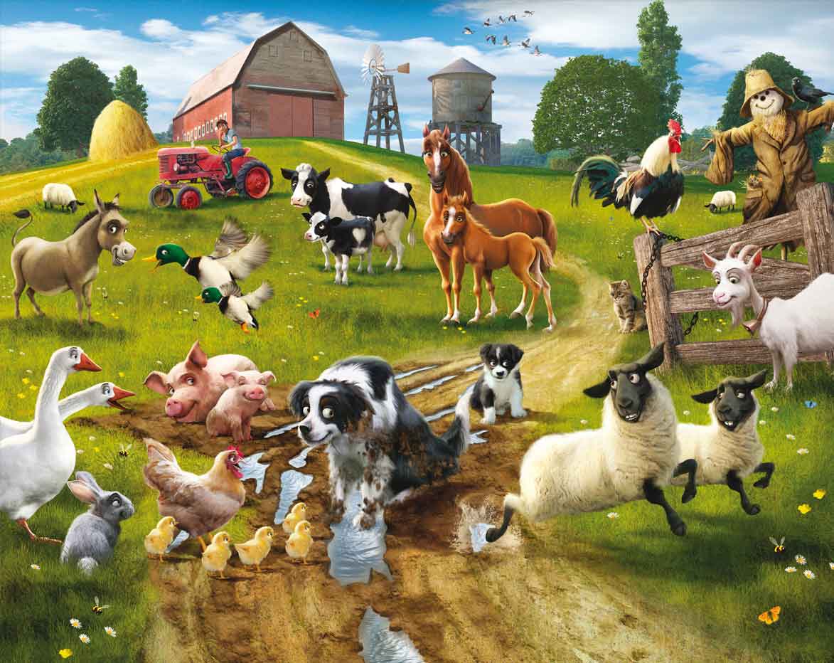 Farm Animals Wallpaper