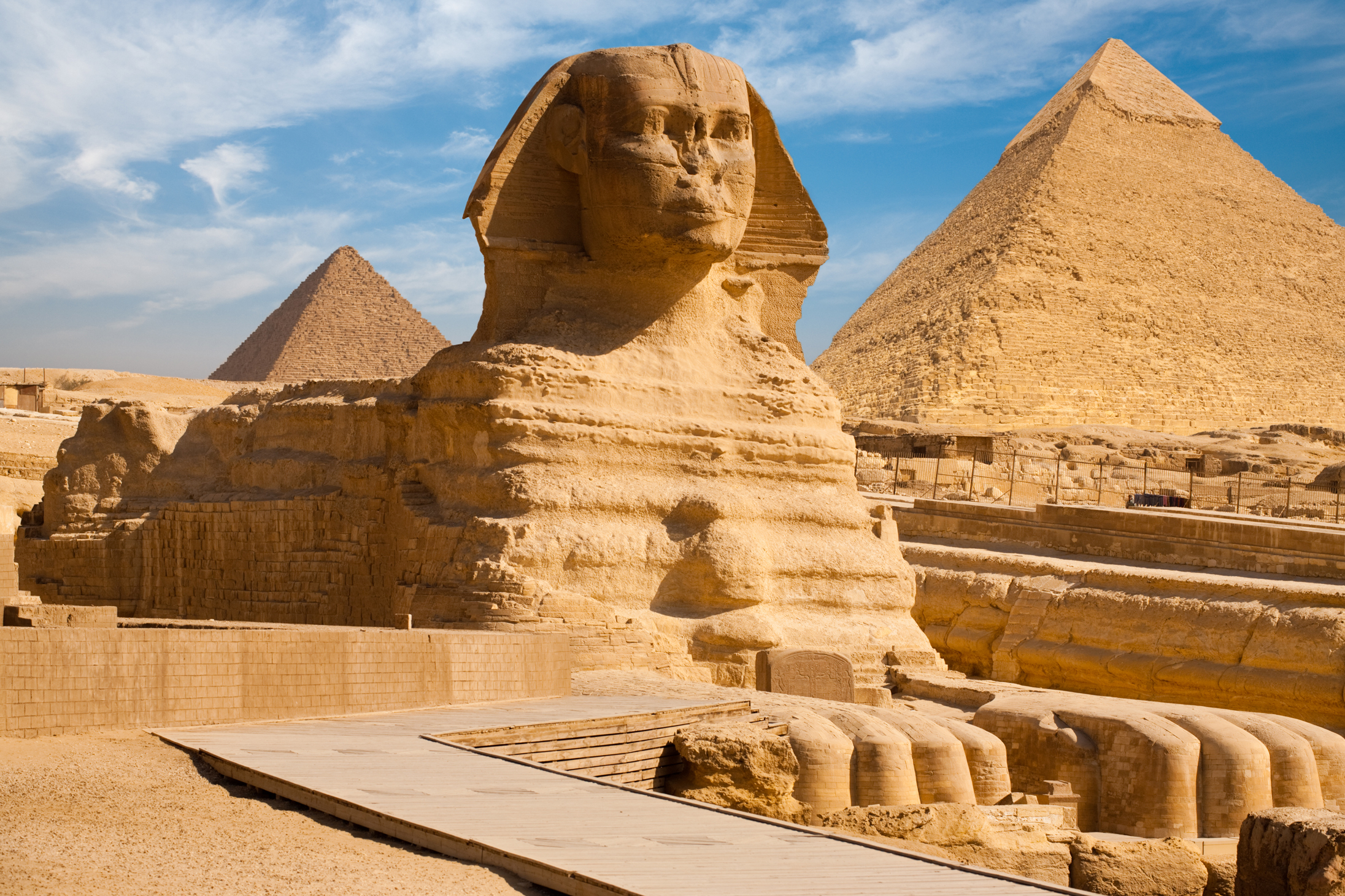 Egypt Sphinx Pyramid Wallpaper