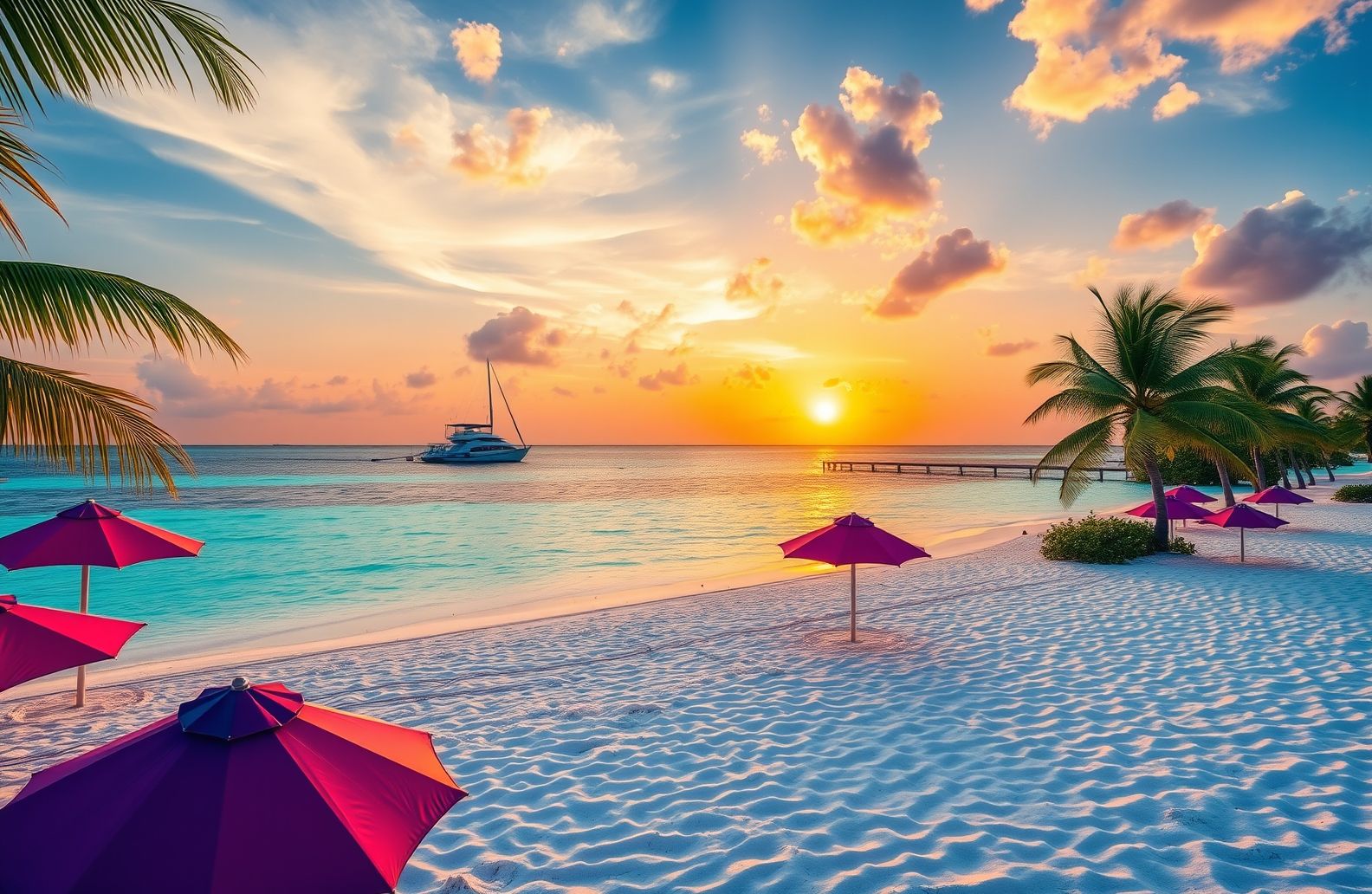 Maldives Beach Wallpaper