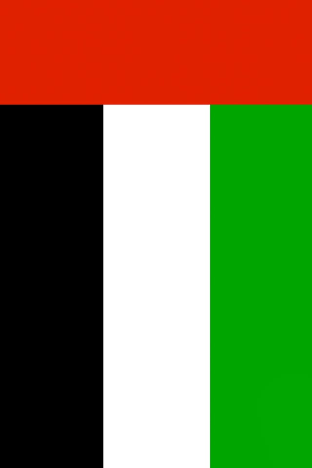 United Arab Emirates Flag iPhone Wallpaper HD
