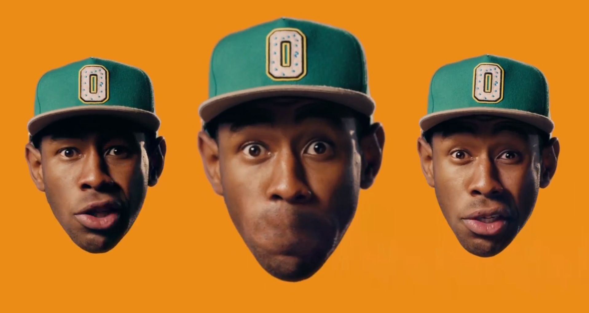 Tyler the Creator Orange 3 Head background for your phone iPhone