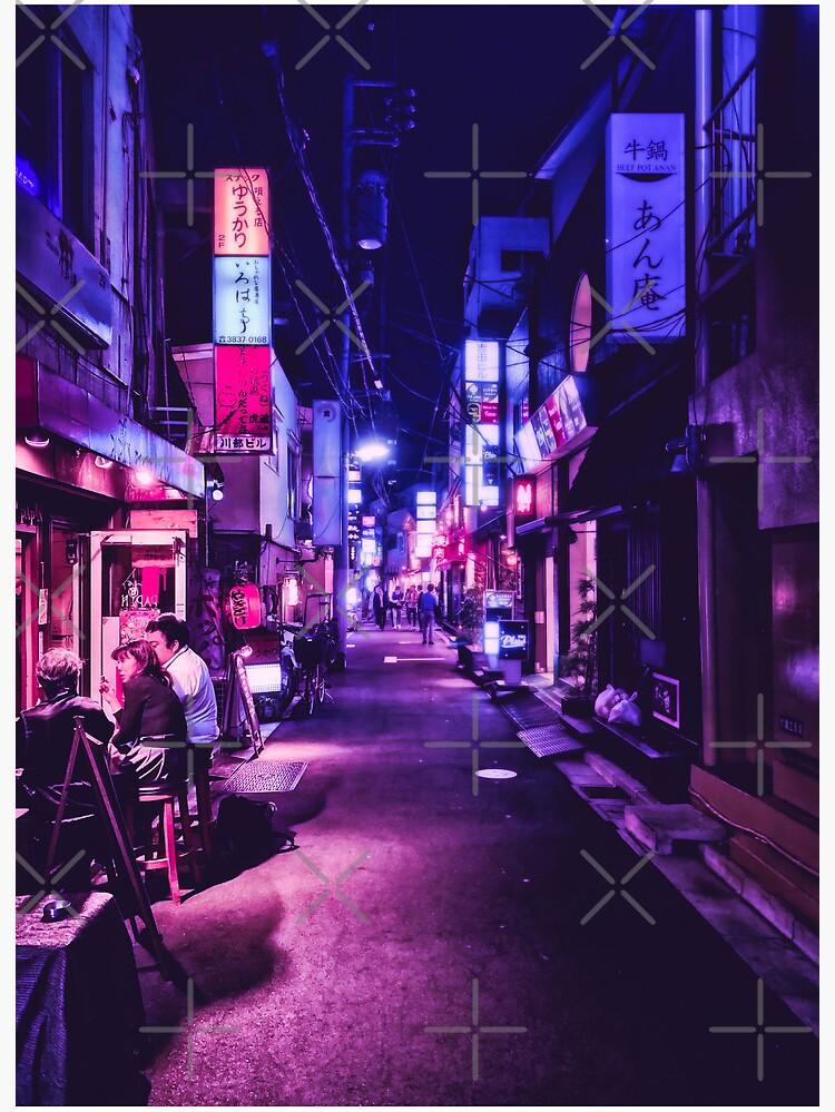 Tokyo Night Life Futuristic Cyberpunk Art Japan Wallpaper