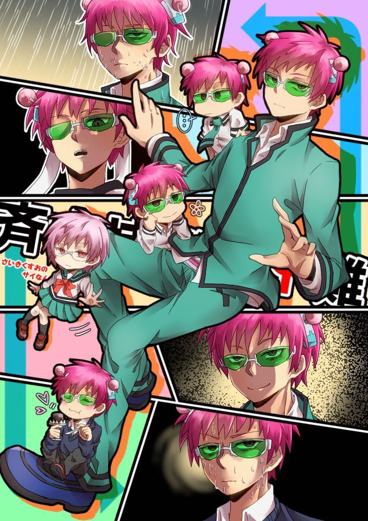 Saiki Kusuo No Psi Nan Fanart Wallpaper