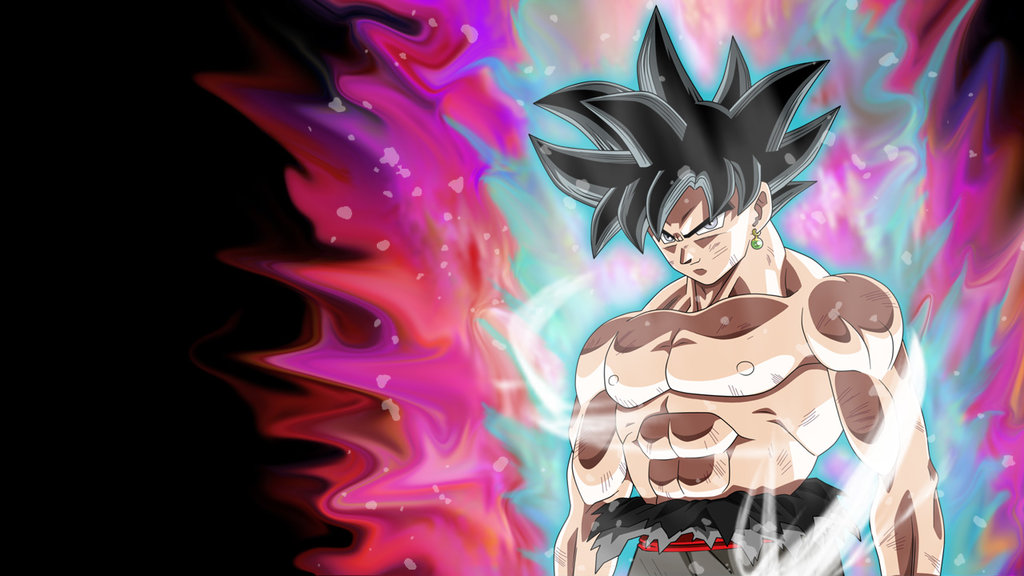 Ultra Instinct Goku Black by GARSL 1024x576