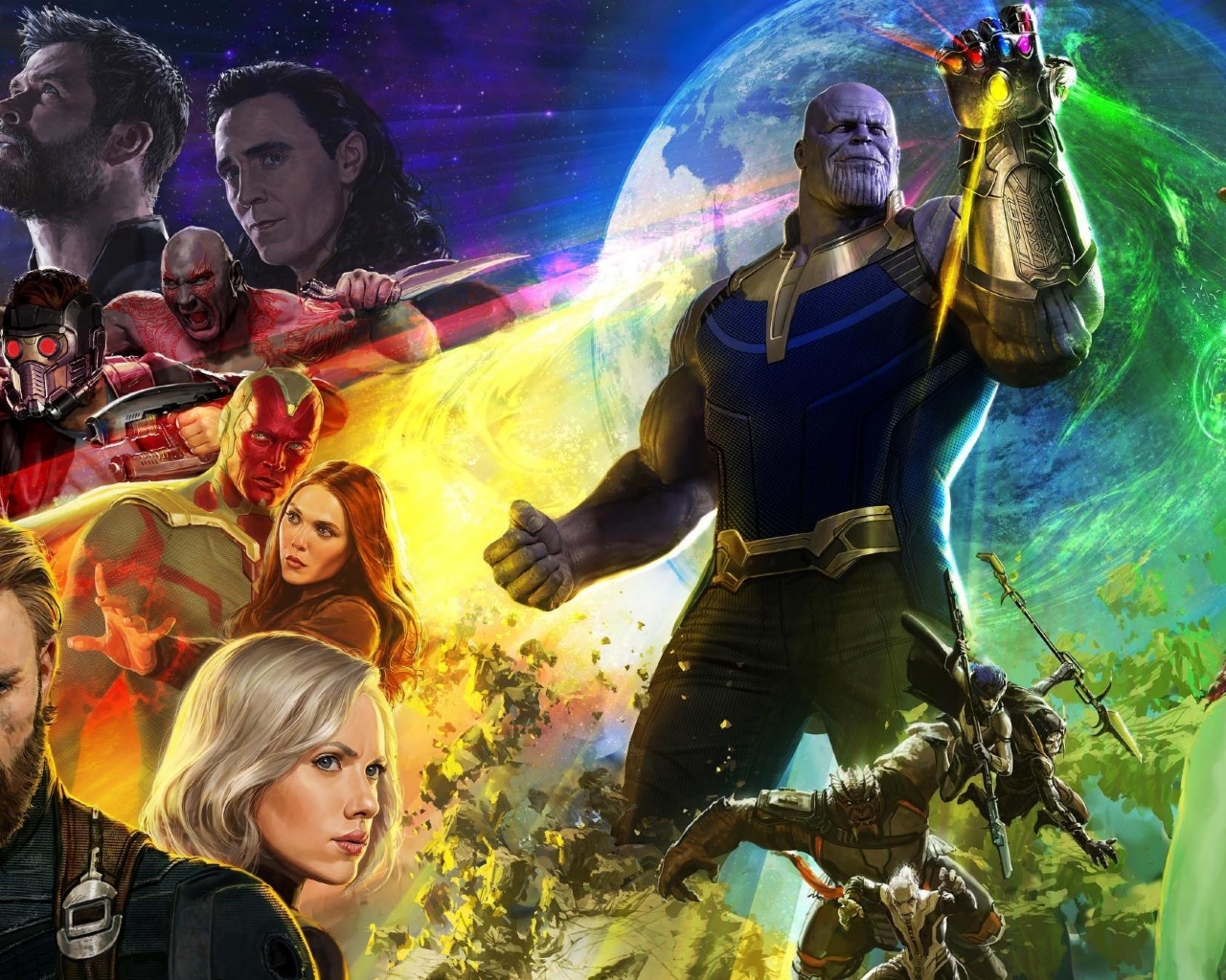 Avengers Infinity War Resolution