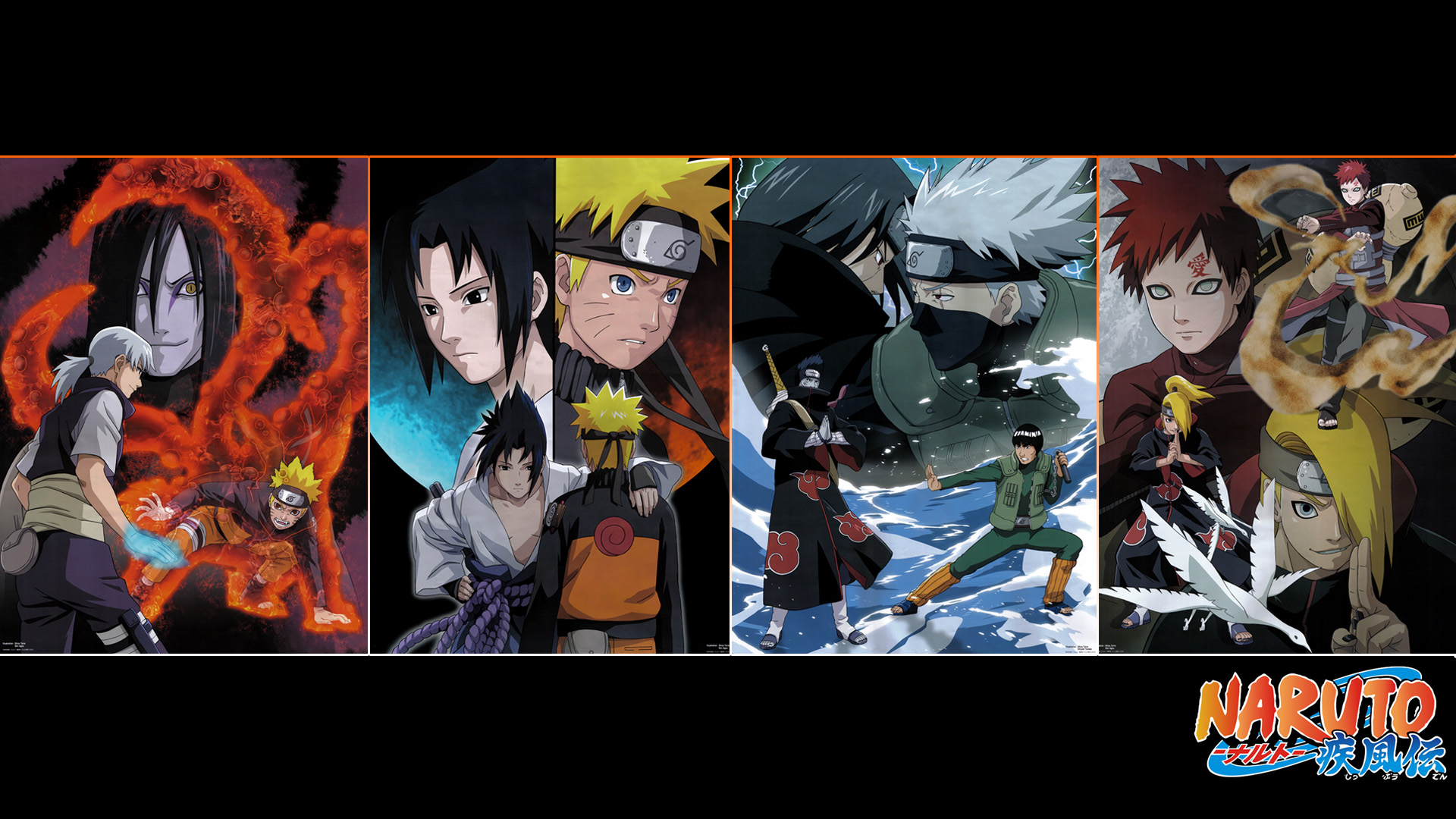 Naruto Teams Shippuden Anime Wallpaper