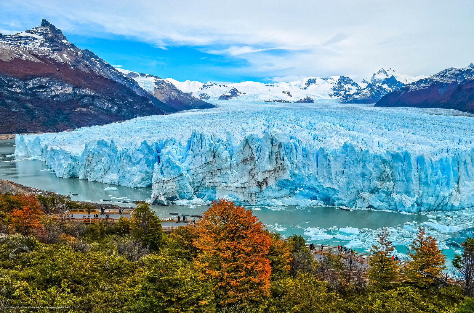 Wallpaper Perito Moreno Is A Glacier Located In The Los