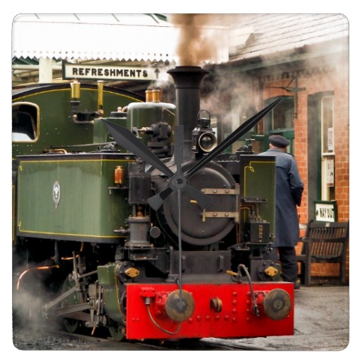 🔥 Free download zazzlecomSTEAM TRAINS UK CLOCKS from Zazzle [512x512 ...