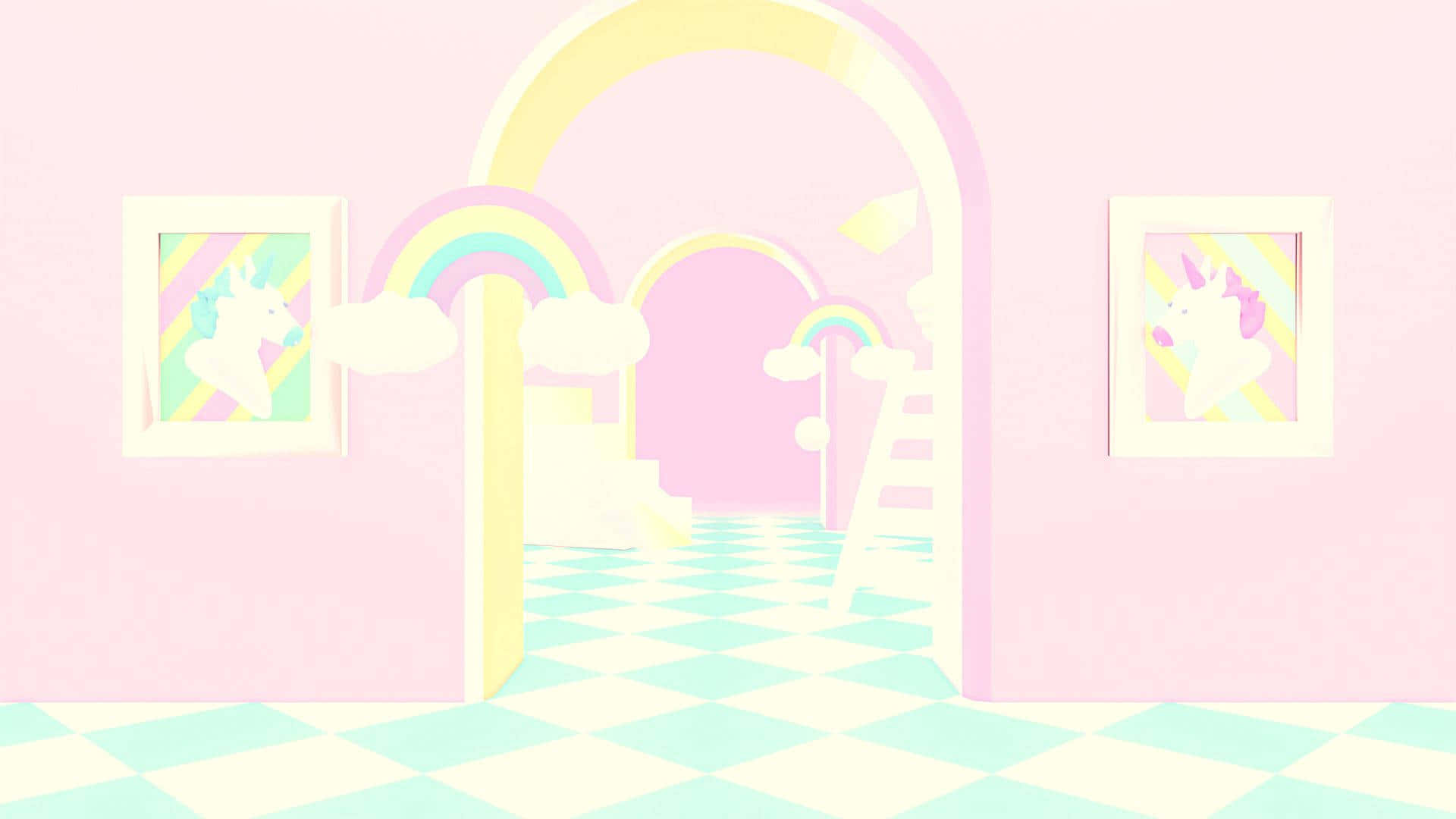 Kawaii Pastel Laptop Wallpaper