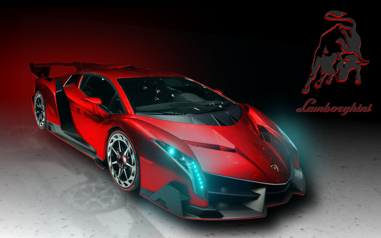 Wallpaper Lamborghini Veneno HD Car