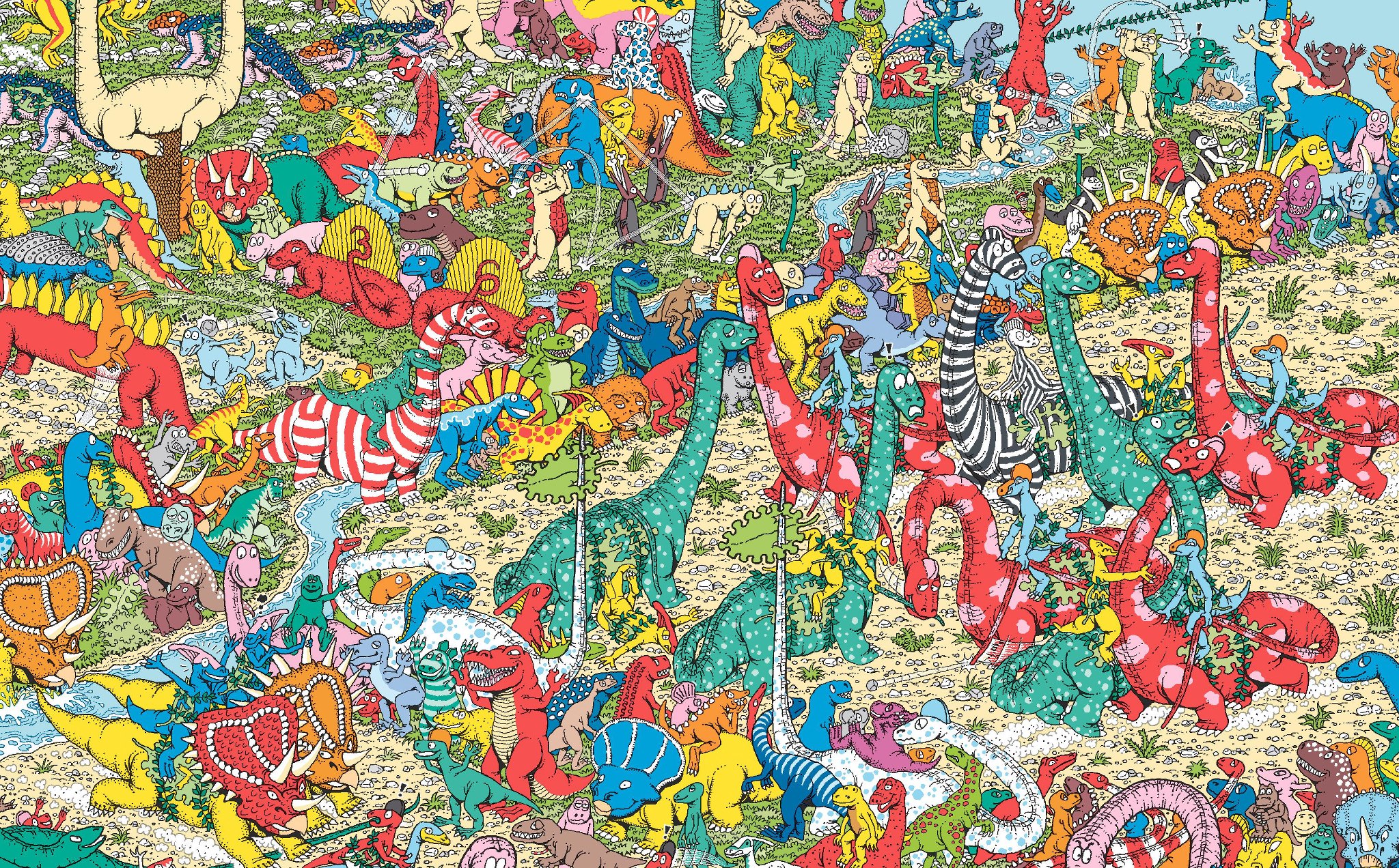 Click To Enlarge And Find A Waldo Who Sometimes Finds Himself Wanting