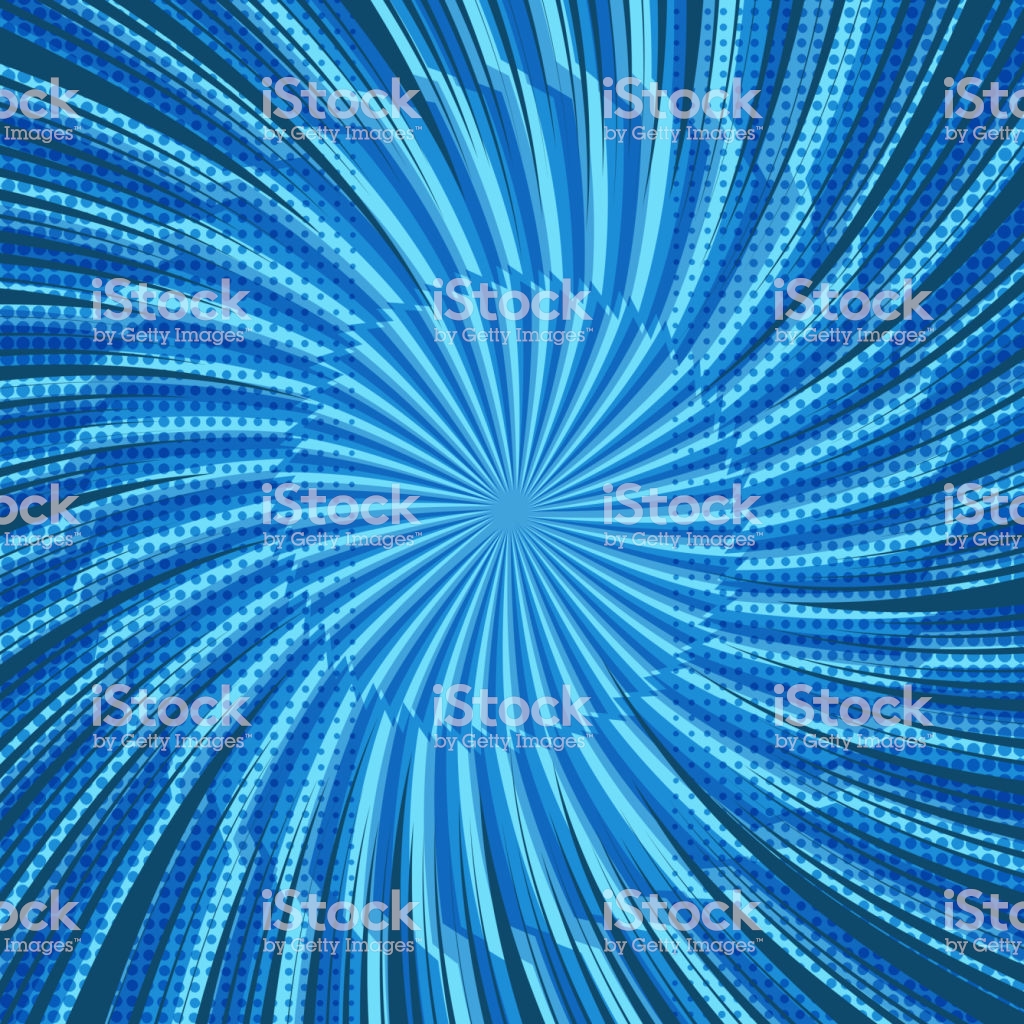 Ic Light Blue Explosive Background Stock Illustration