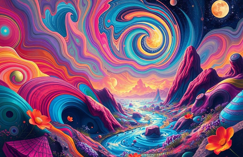 Trippy HD Wallpaper