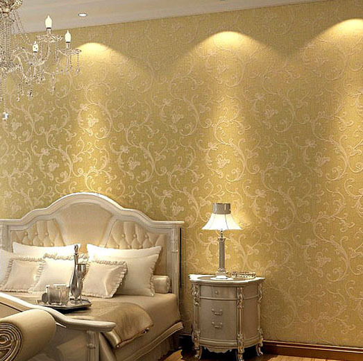  glitter wallpaper metallic gold classic wall paper background wall 523x520