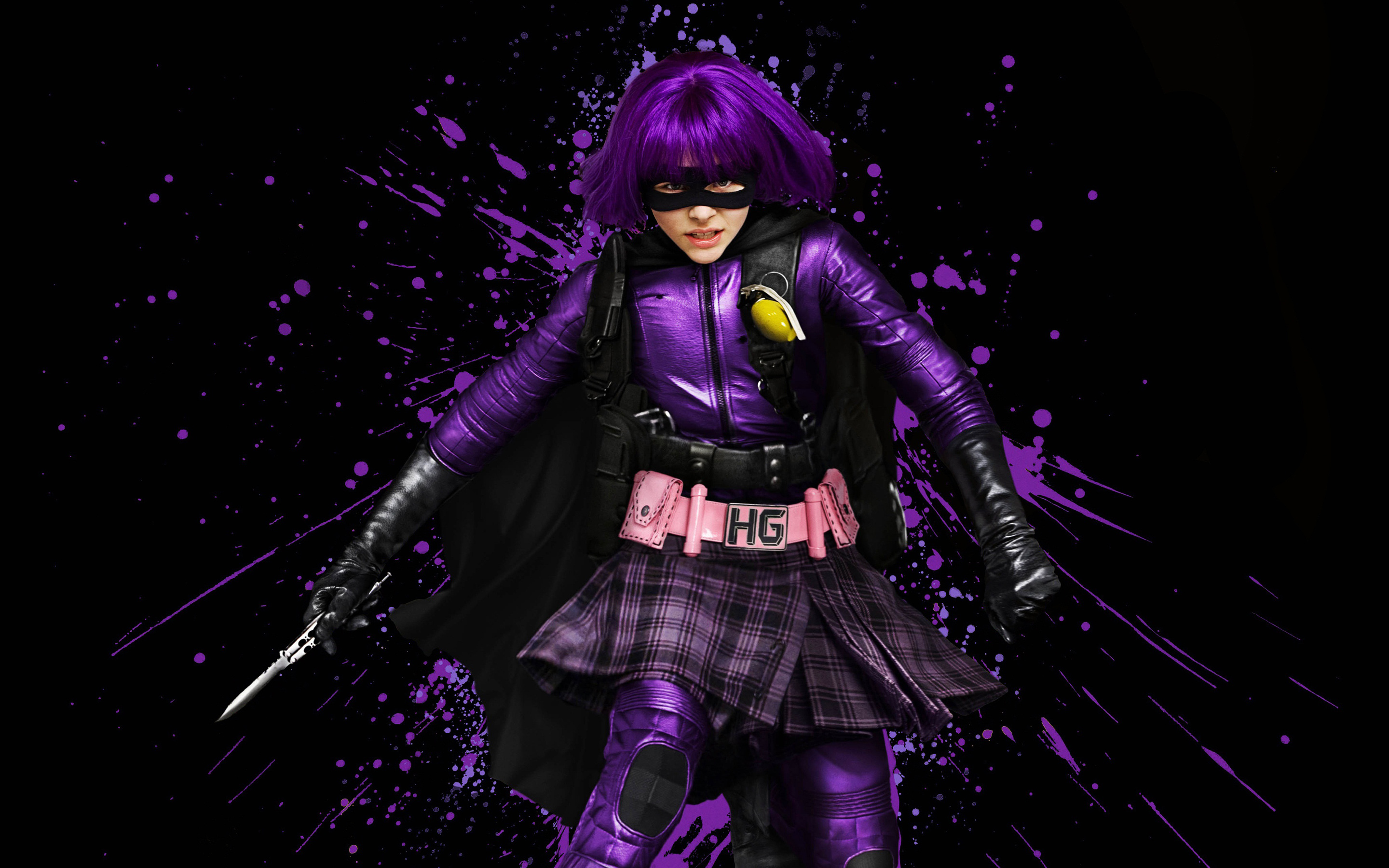 Awesome Hit Girl Wallpaper