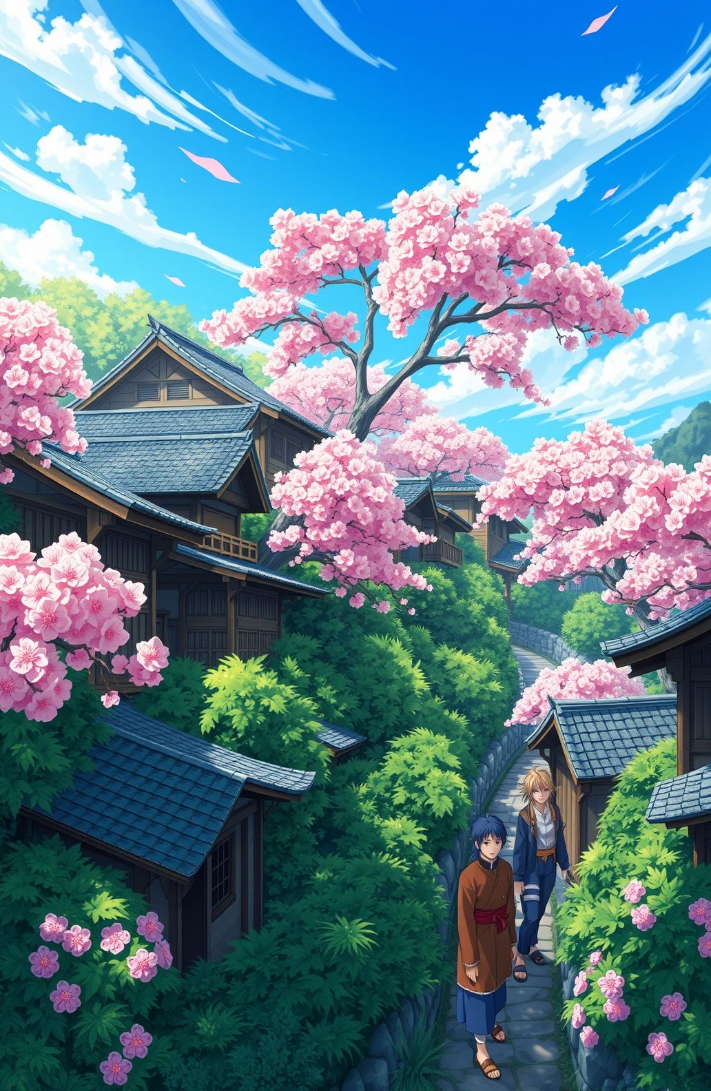 Hidden Leaf Village Wallpaper
