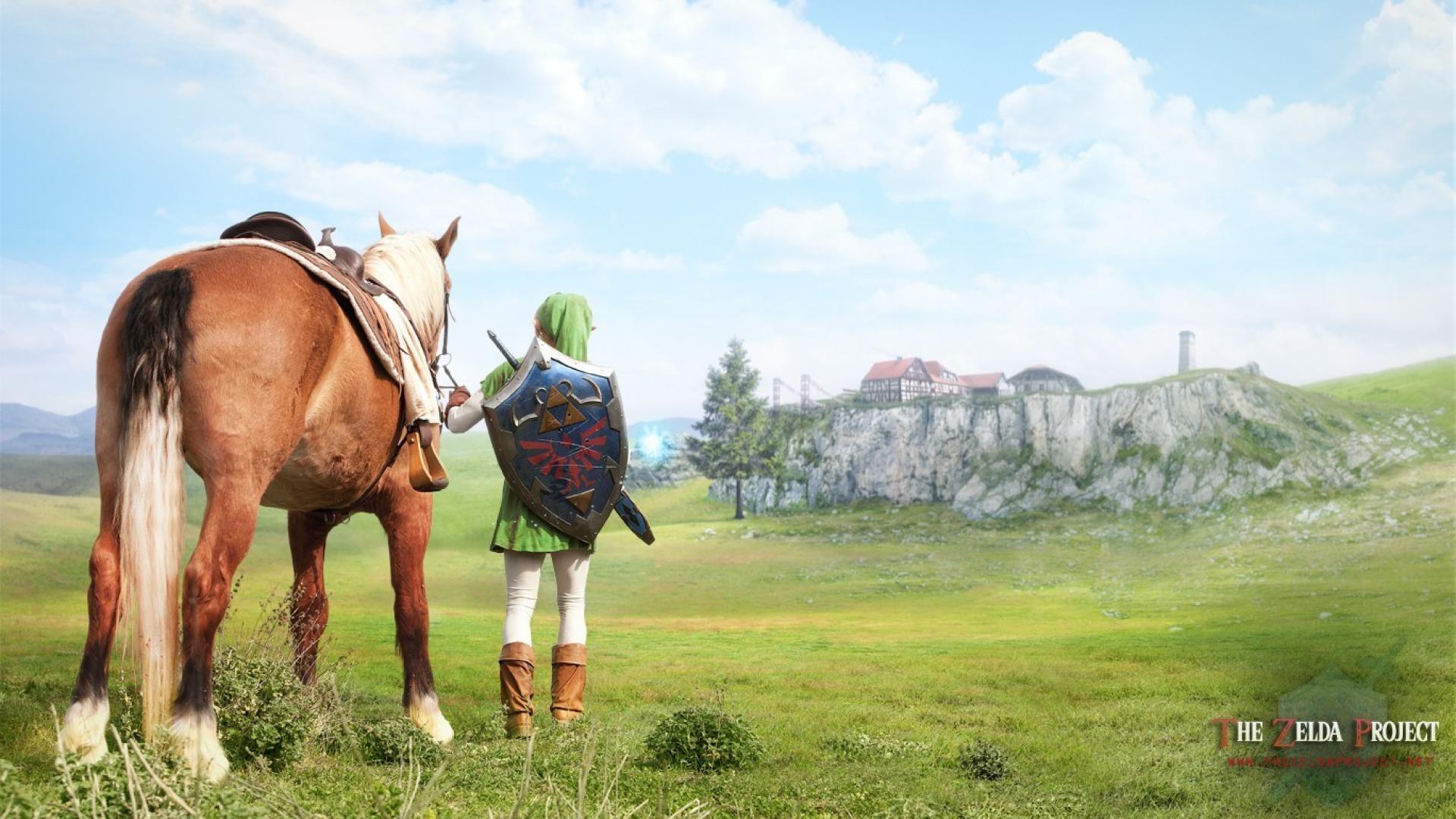 realistic link   The Legend of Zelda Ocarina of Time Wallpaper