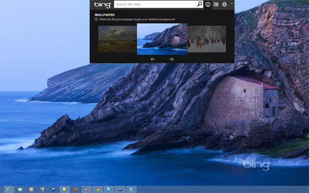 Windows 8 Bing Desktop Background Microsoft updates Bing Desktop app
