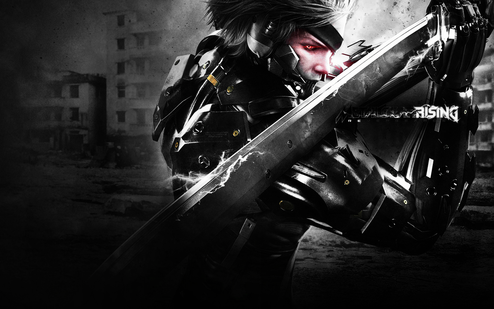 Metal Gear Rising Background A3 HD Desktop Wallpaper