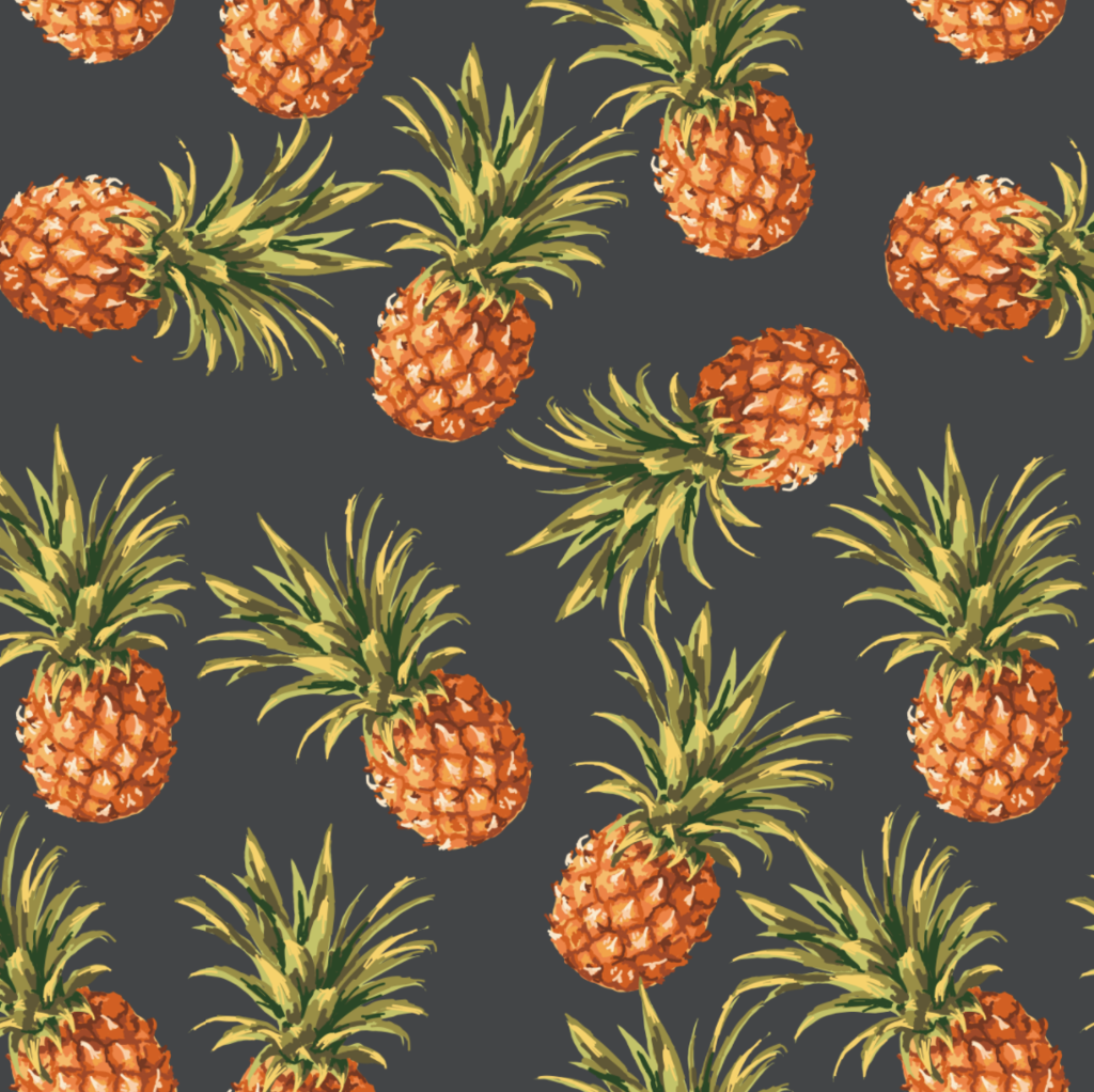 Pineapple Wallpaper Self Adhesive Rocky Mountain Decals