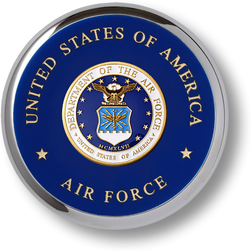 Air Force Seal Usaf Round Sticker Pictures