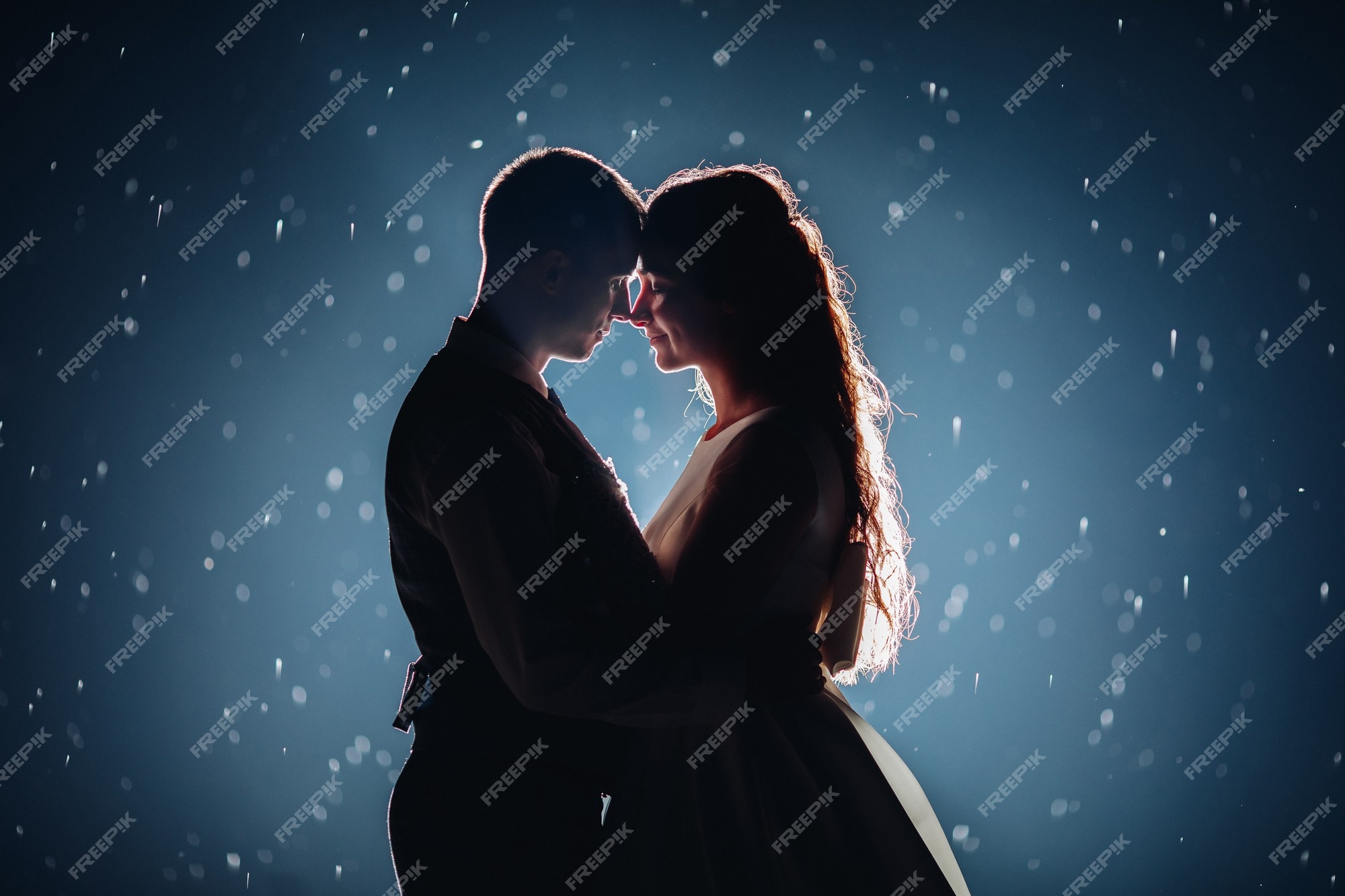 Romantic Couple Hug Wallpaper