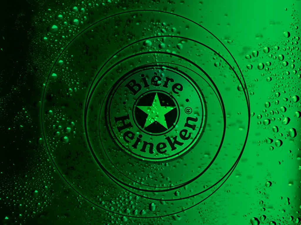 Wallpaper Green Beer Heineken
