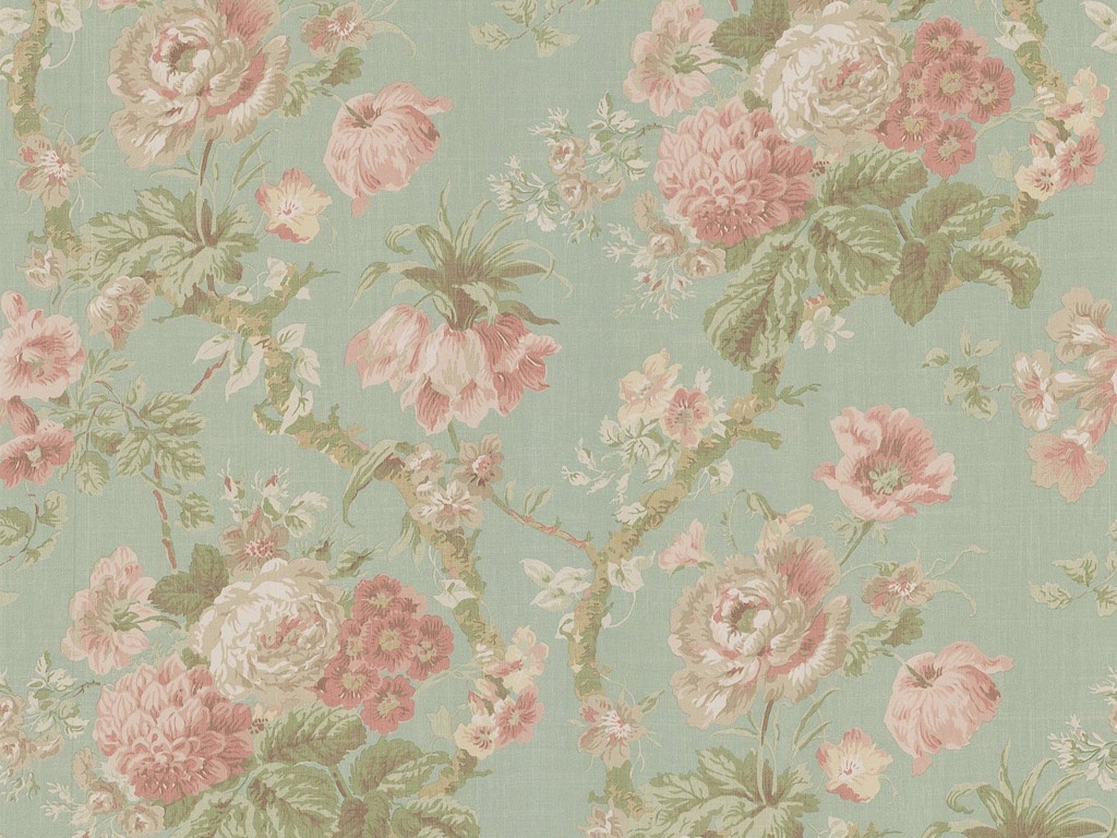 Background Vintage Flower Pattern Wallpaper iPad iPhone HD