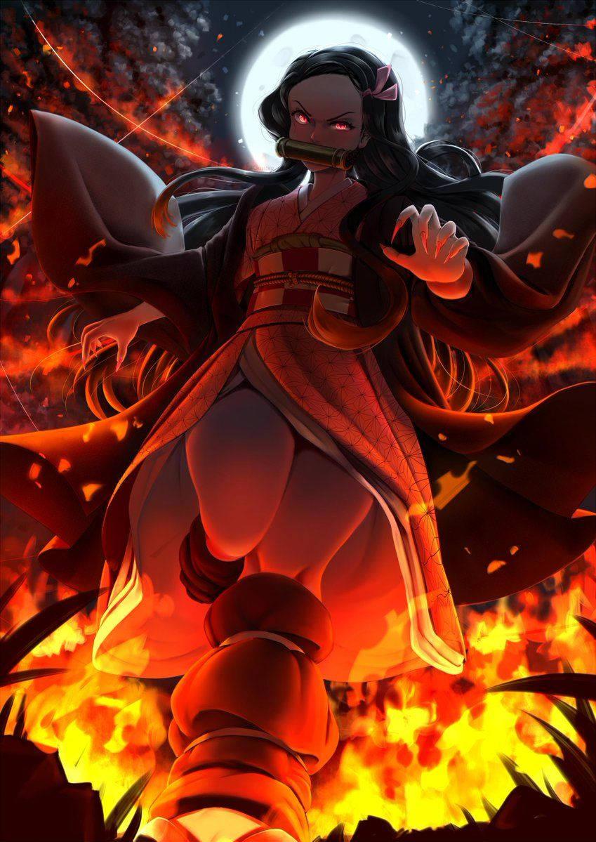 Get The Nezuko Look On Your Phone With Her Official