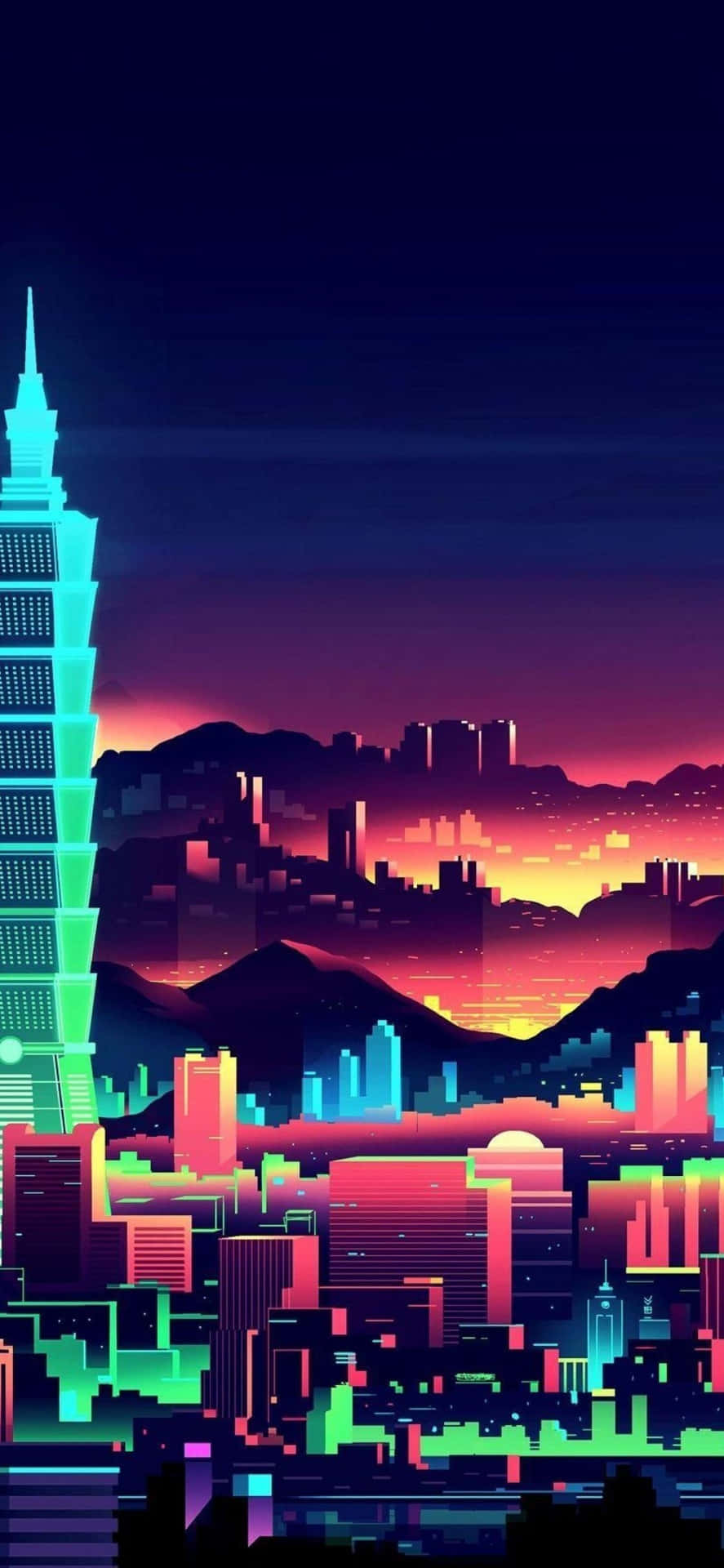 Retro 80s Aesthetic Wallpaper