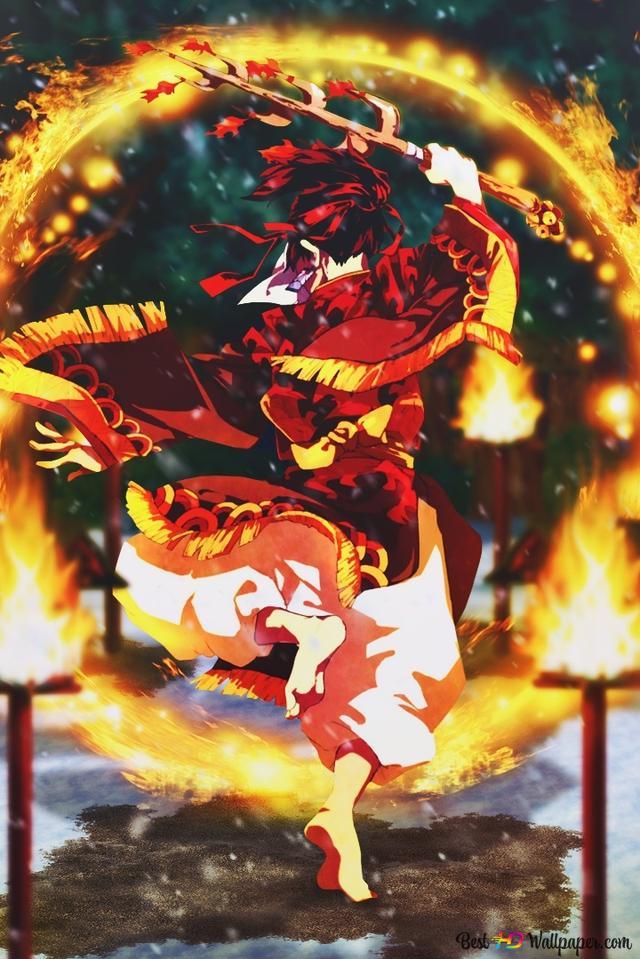 Demon Slayer Hinokami Kagura HD Wallpaper
