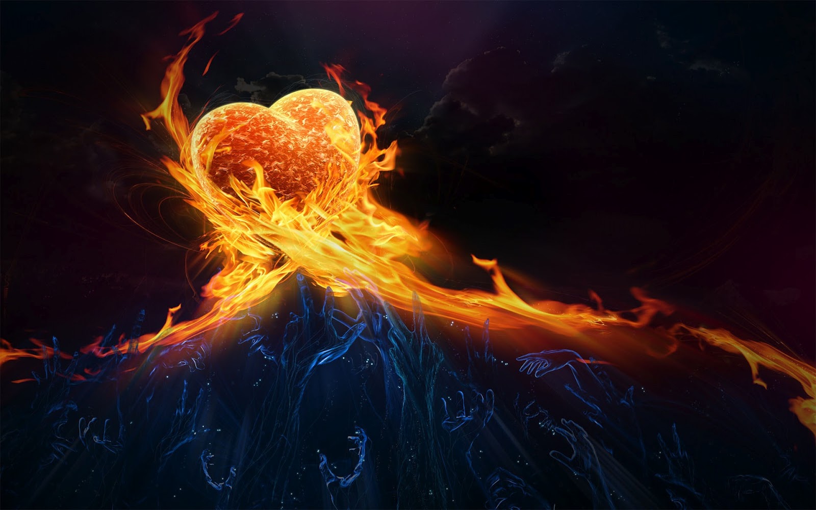 HD Fire Wallpaper Amp Pictures