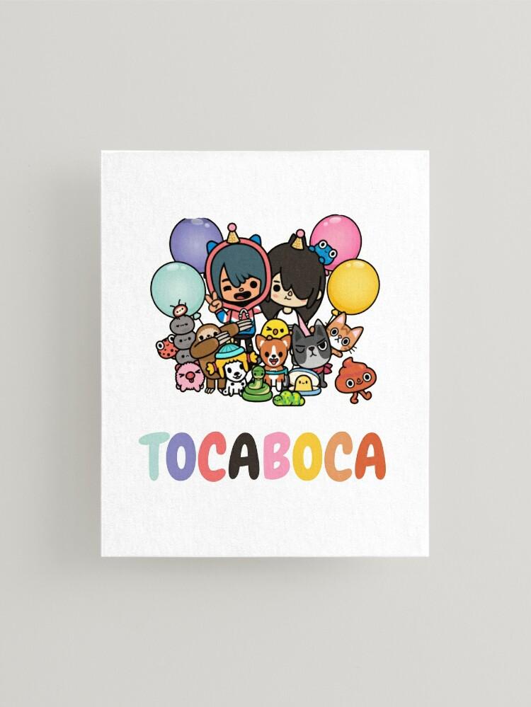 Toca Boca Squad Mounted Print For Sale By Nokenoma