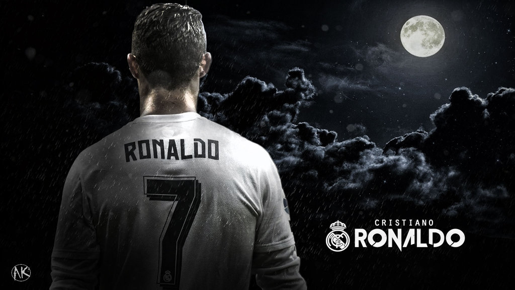 Cristiano Ronaldo Real Madrid Wallpaper By