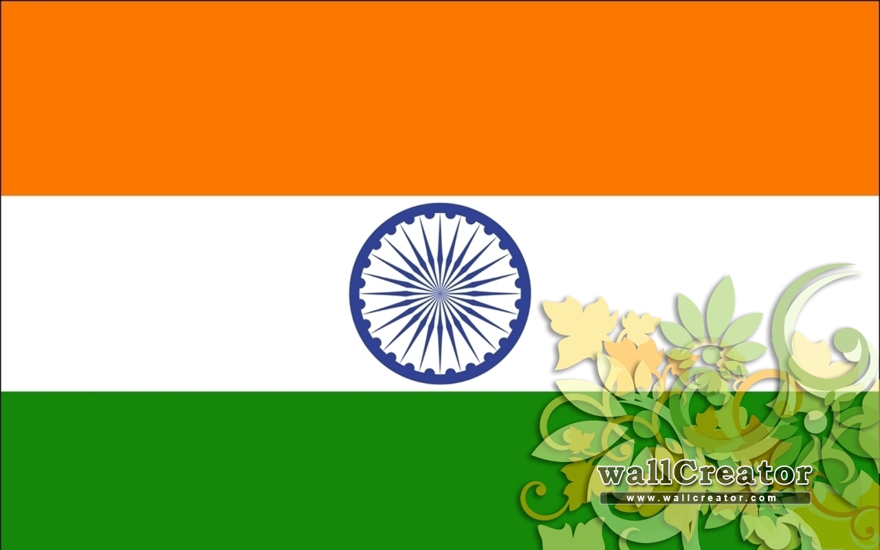 Indian National Flag Image Animated 3d