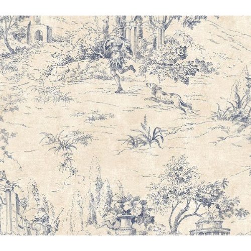 Featured image of post Navy Blue Toile Wallpaper - Find and download blue toile wallpapers wallpapers, total 14 desktop background.
