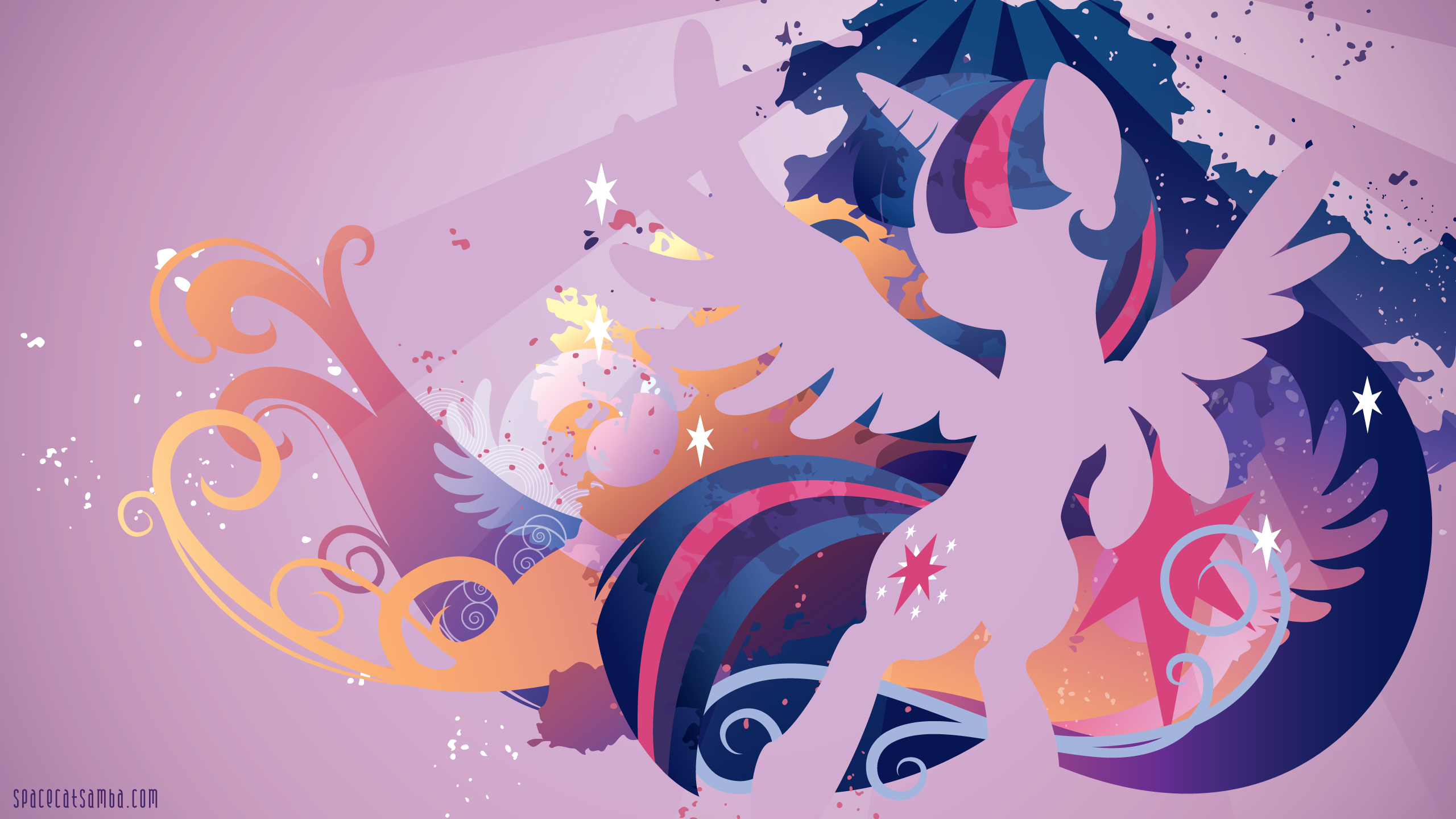 Twilight Sparkle Pony Princess Friendship Wallpaper Little
