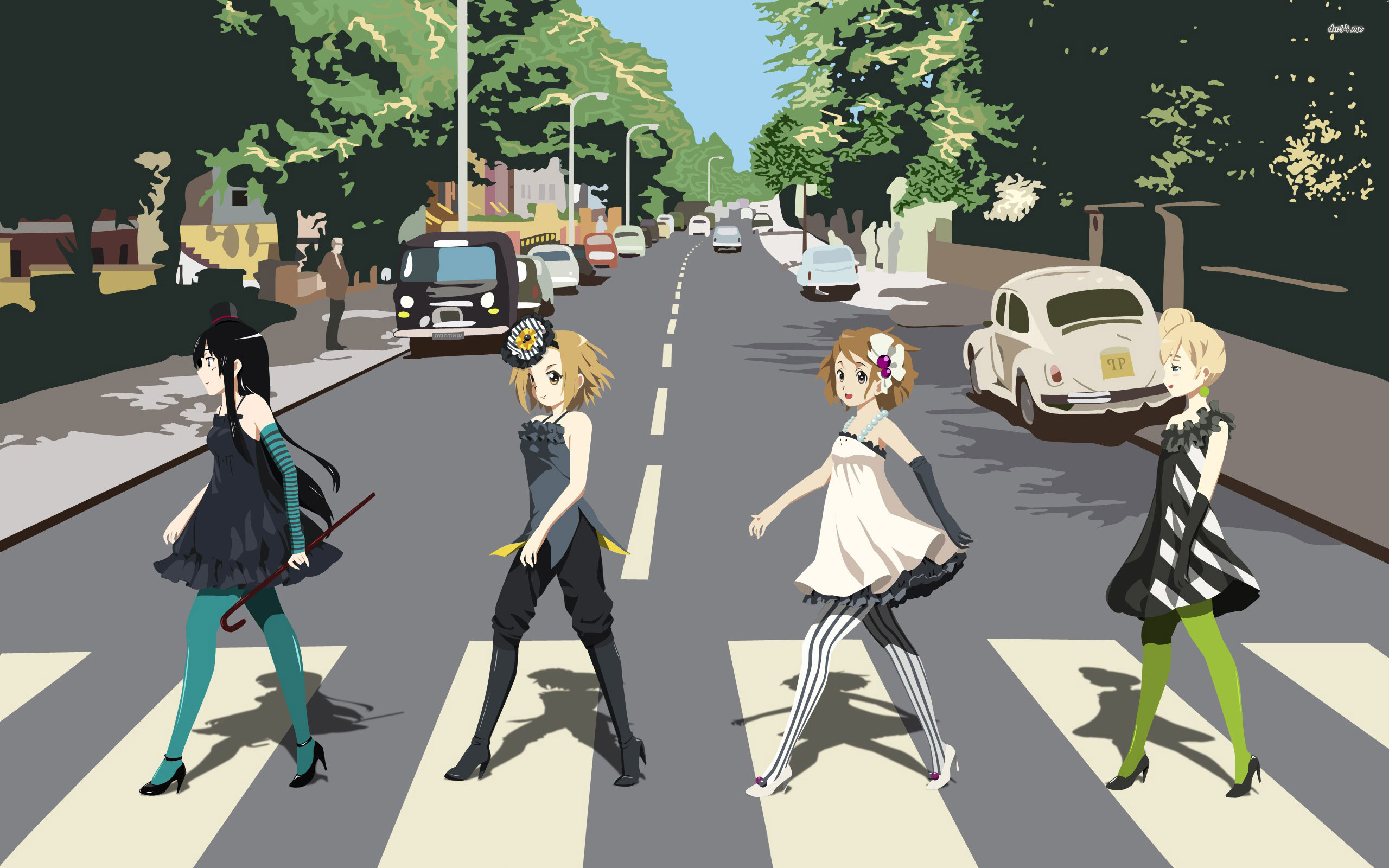 On Abbey Road Wallpaper