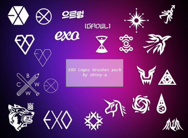 Brushes Exo Logos By Shiny A