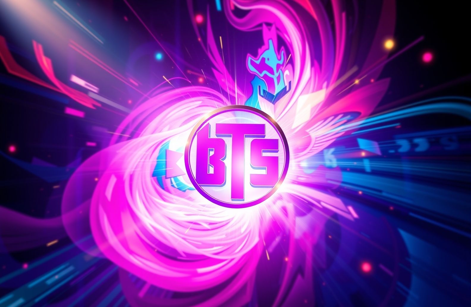 Bts Logo HD Wallpaper