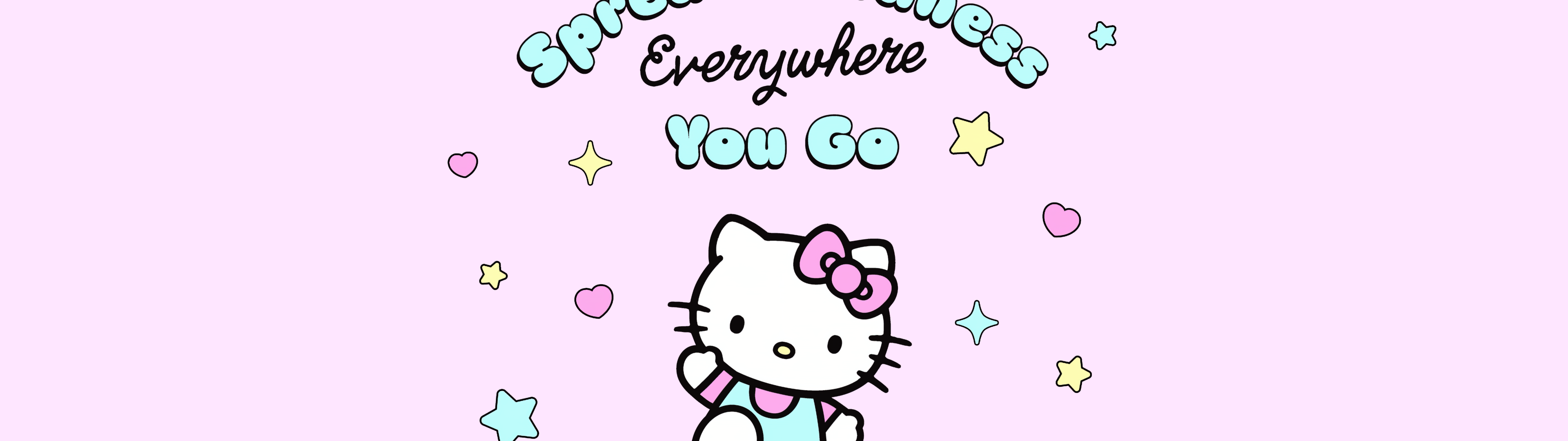Spread Kindness Hello Kitty 4k Wallpaper