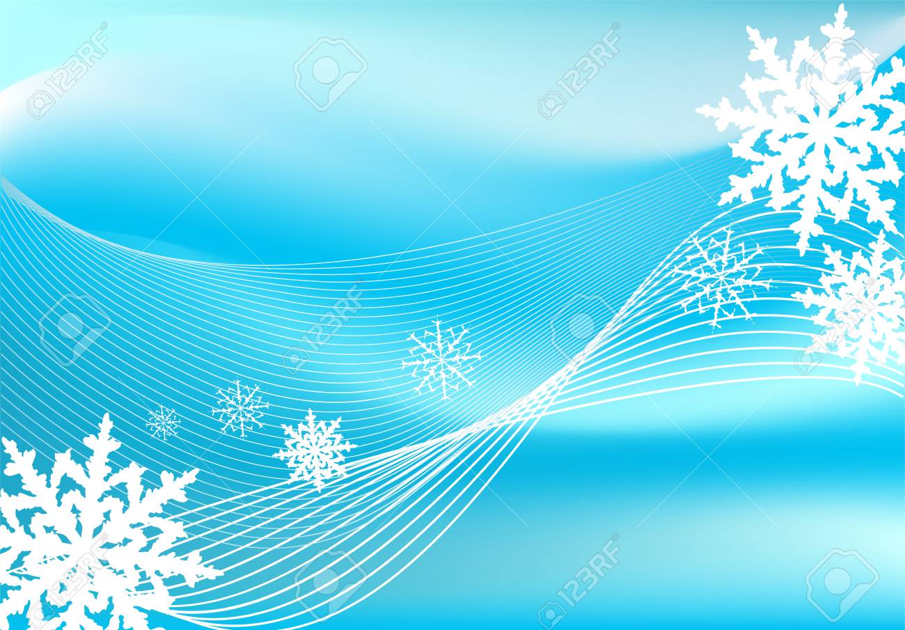 Beautiful Winter Snow Background For Banners Background