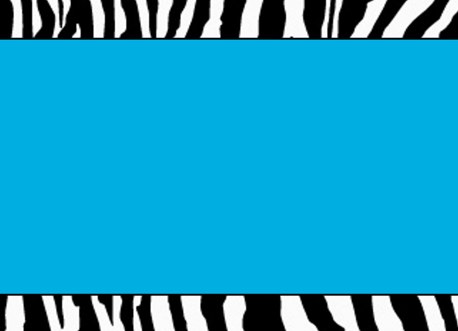 Blue Zebra Template By Stacyo