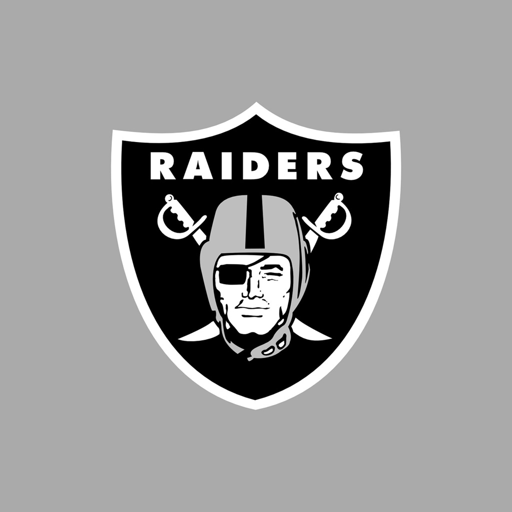 iPad Wallpaper With The Oakland Raiders Team Logos Digital Citizen