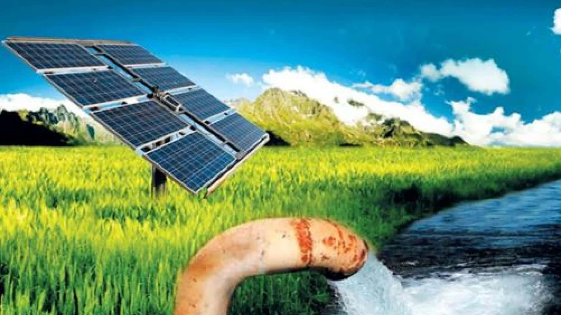 Solar Panel Wallpaper